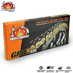 Řetěz s X-kroužky pro motokros a enduro MotoMaster GPX-N Narrow 520G Chain 120 čl. 