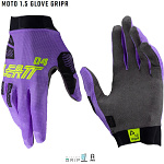 Rukavice Leatt Moto 1.5 GripR Glove Argon 2025