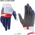 Rukavice Leatt Moto 1.5 GripR Glove Royal 2024