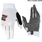 Rukavice na kolo Leatt MTB 1.0 GripR Glove White 2025