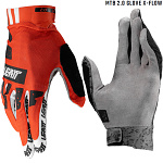 Rukavice na kolo Leatt MTB 2.0 X-Flow Velcro Glove Glow 2025
