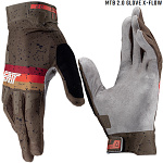 Rukavice na kolo Leatt MTB 2.0 X-Flow Velcro Glove Loam 2025