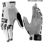 Rukavice na kolo Leatt MTB 2.0 X-Flow Velcro Glove White 2025