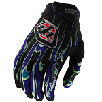 Rukavice TroyLeeDesigns AIR Glove Torched Black Purple 2025