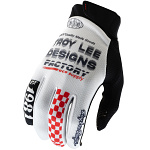 Rukavice TroyLeeDesigns GP PRO Glove Factory White 2025