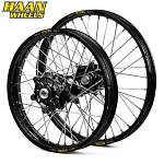 Sada kol HaanWheels KTM EXC Husqvarna GasGas Rally 24-.. Excel Black 21x1,6 + 18x2,15 / Black Hub