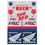 Sada nálepek FOX Honda Track Sticker Pack 