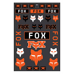 Sada nálepek FOX Legacy Track Sticker Pack Orange