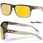 Sluneční brýle Oakley Holbrook TroyLeeDesigns Black Fade Prizm 24k Polarized