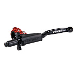 Spojková páčka s objímkou RFX Pro Clutch Lever Assembly Forged EZ Adjust Red